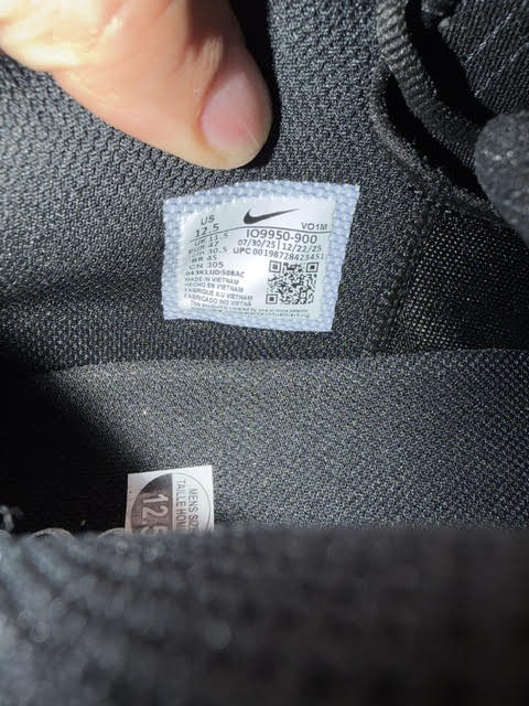 12.5M/ Nike Book 2 "Fragment"