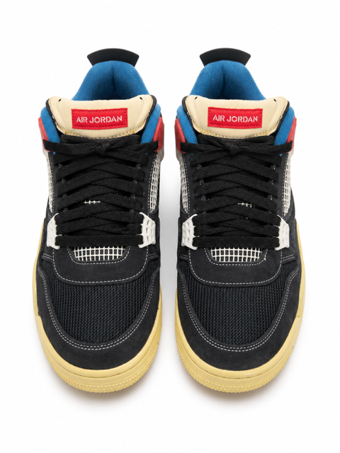 12M/ Jordan 4 Union Off Noir