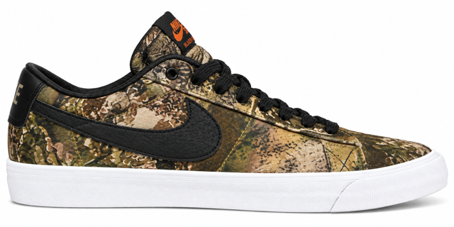 10M & 12M/ Nike SB Blazer Low Pro GT Premium Green Realtree Camo