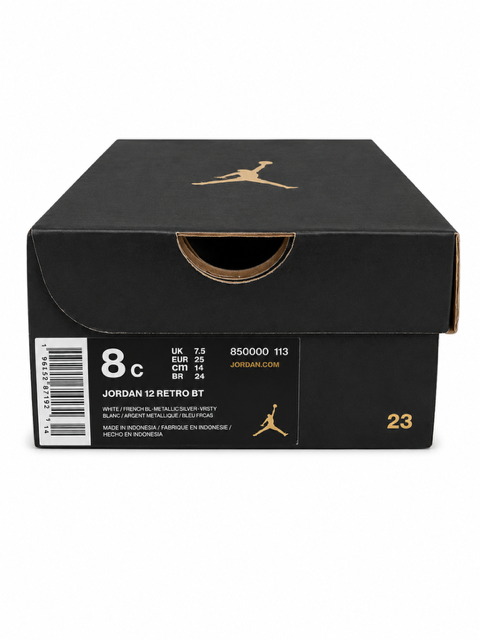 8C/ Jordan 12 Retro French Blue (TD)