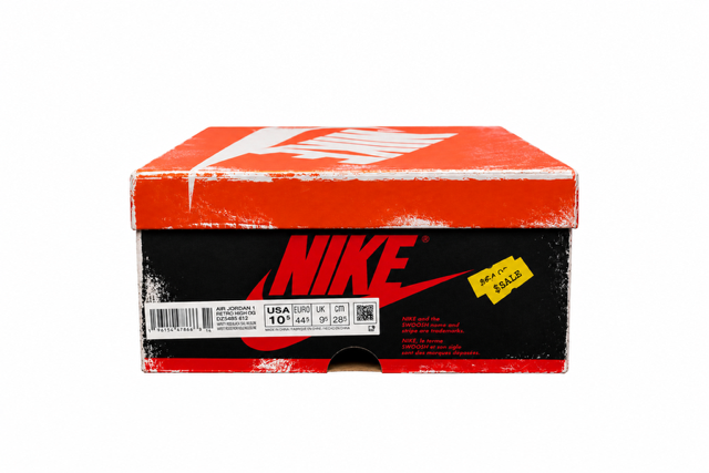 10.5M/ Jordan 1 Retro High OG Chicago Lost and Found