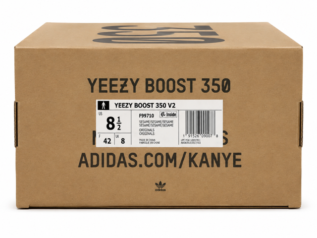 8.5M/ Adidas Yeezy Boost 350 V2 Sesame